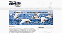 Desktop Screenshot of detroitriver.org